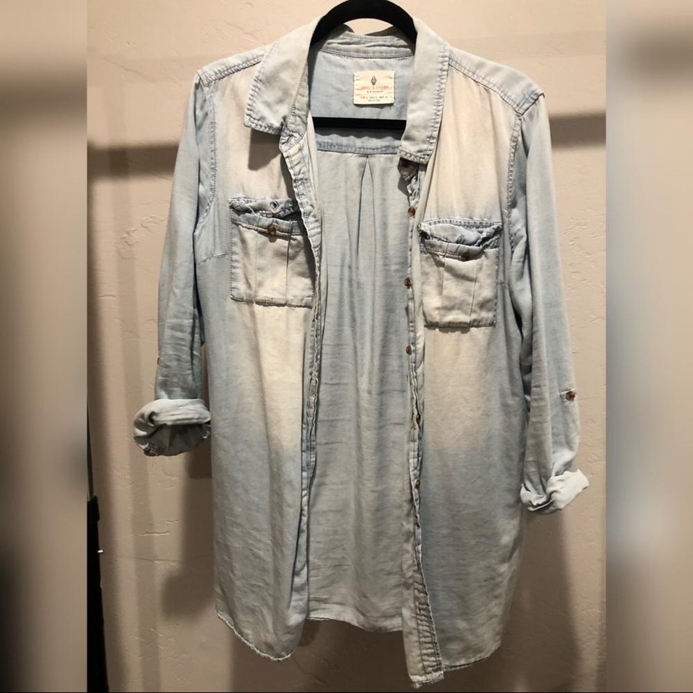 Chambray top